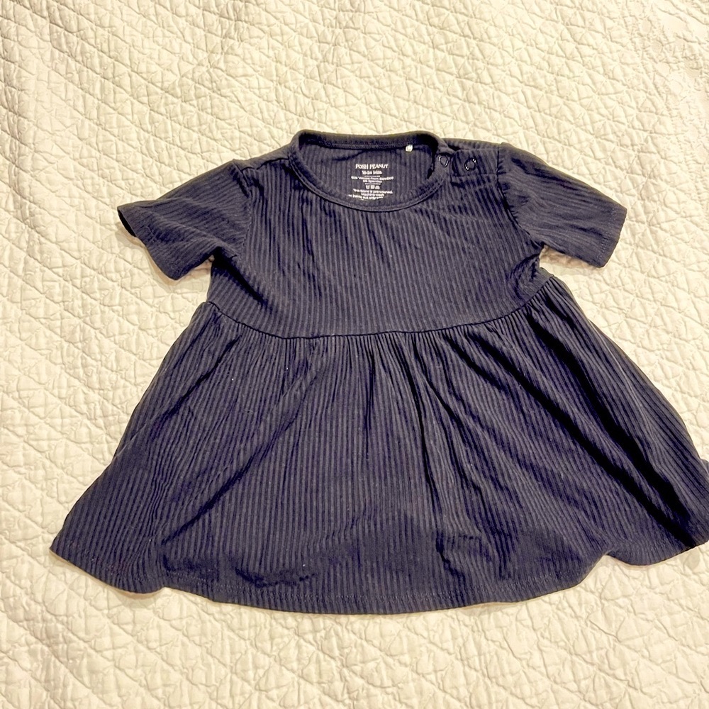 Posh Peanut Short Sleeve Peplum Ruffled Bummie Set